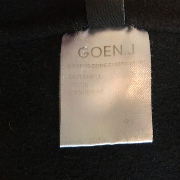 Goen.J Wool Pocket Wrap Dress - Picture 9 of 13